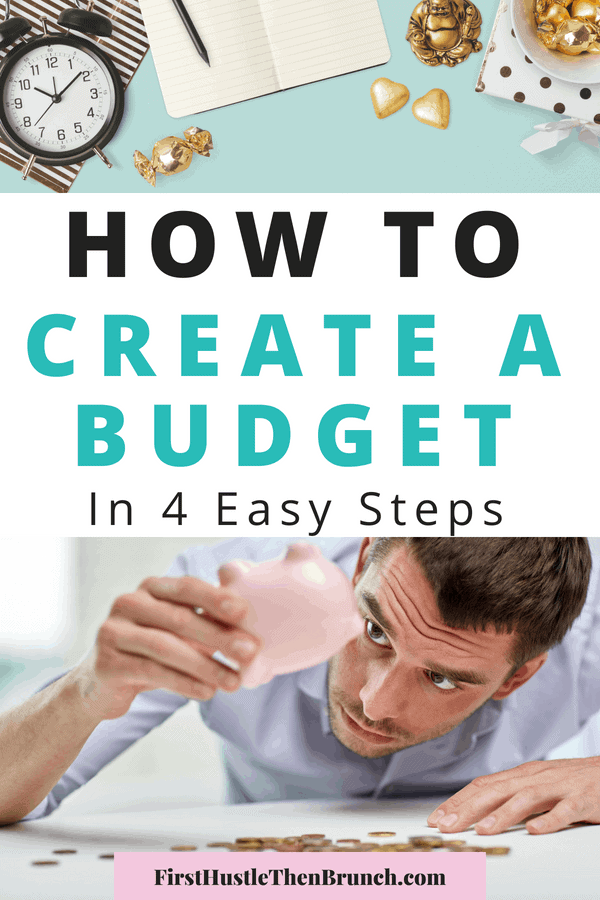 Budgeting for Beginners. The first step to managing your finances is to create (and stick to) a budget. To be successful your budget needs to be personalized and realistic. This simple 4 step guide will show you how to create a budget and track your income and expenses each month!
