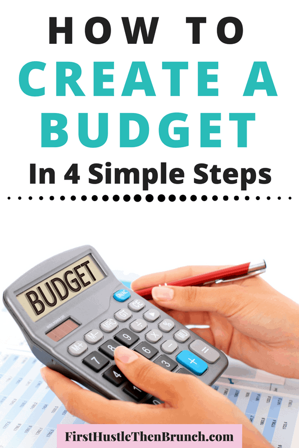 Budgeting for Beginners. The first step to managing your finances is to create (and stick to) a budget. To be successful your budget needs to be personalized and realistic. This simple 4 step guide will show you how to create a budget and track your income and expenses each month!