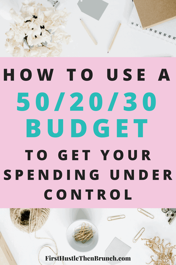 How to Use a 50/20/30 Budget 